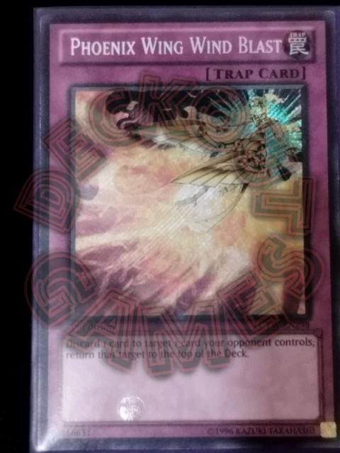 Phoenix Wing Wind Blast Secret Rare LCYW-EN298 1st Edition LP YuGiOh Card