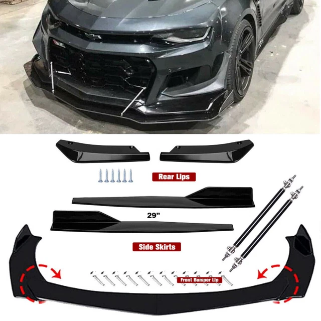 FOR CHEVROLET CAMARO Front Bumper Spoiler Body Kit / Side Skirt /Rear
