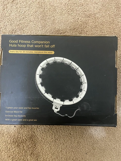 Weighted Hula Hoop,Weight Loss Exercisers,Portable Tape Measure Smart Hula Hoop