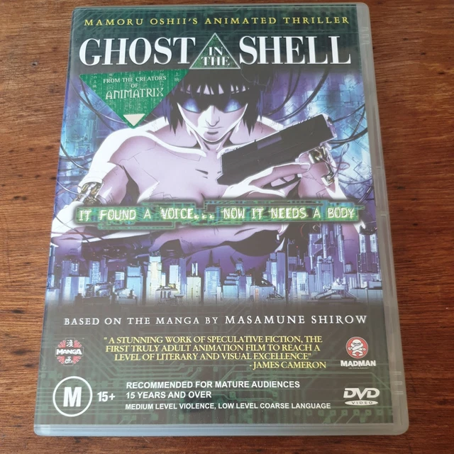 GHOST IN THE Shell DVD R4 Like New! FREE POST £21.15 - PicClick UK