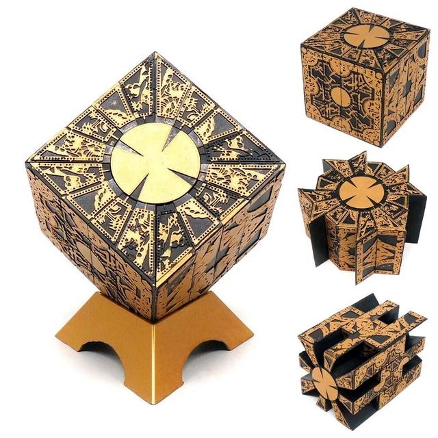 Hellraiser Puzzle Box Lament Cube Horror Movie Pinhead Roleplay Prop Model Toy Hellraiser Puzzle Box Lament Cube Horror Movie Pinhead Roleplay Prop Model Toy