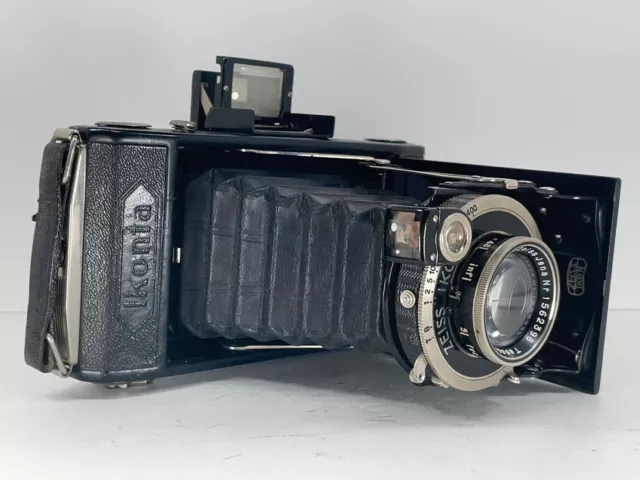 [ EXC+ 5 pour CET Âge ] Zeiss Ikon 520/2 Carl Jena Nr Tessar 105mm f3.8 Japon