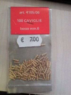 4395/06 Amati AMATI PIEDI D'ALBERO FORO 6 MM BUSTINA DA 10 PEZZI ART 