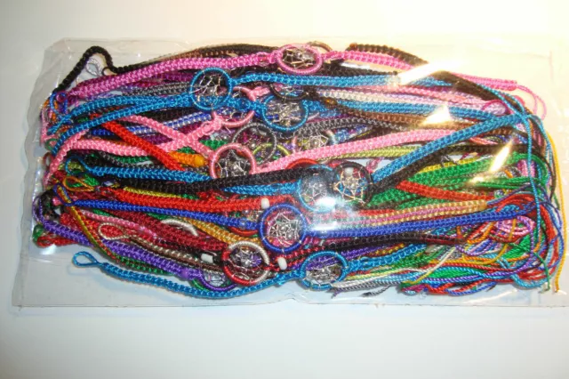 Peruvian Handmade,Dreamcatcher  Friendship Bracelets, lot of 10~B~uk seller~