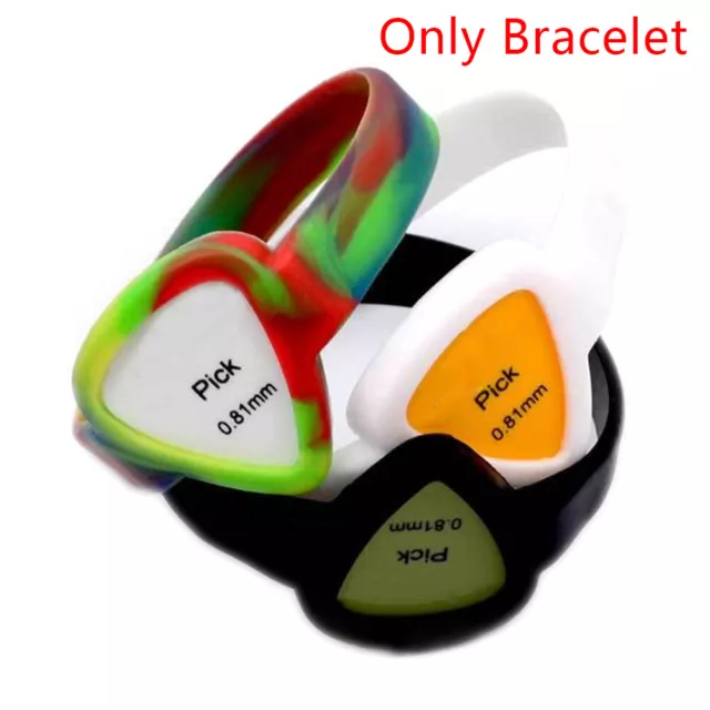 Generic Guitar Plectrums Picks + Wristband Bracelet Pick Holder Set Durable  @ Best Price Online | Jumia Kenya