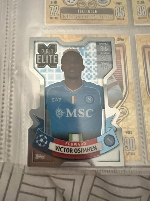 Carte Patch Futera Unique 2024 – Victor Osimhen Galatasaray /19, Memorabilia, Jeu Porté