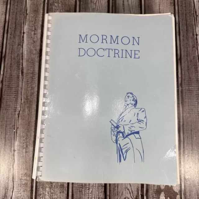 Mormon Doctrine Bruce R. McConkie 1958 Spiral Binding