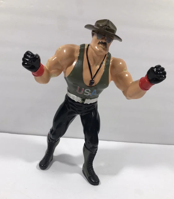 Vintage 1987 Hasbro Sgt. Slaughter GI Joe LJN Style Mail Away Figure WWF