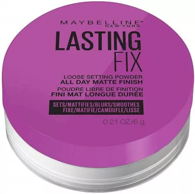 Maybelline - Lasting Fix Loose Powder Translucent 6G - MBG89 - Poudres