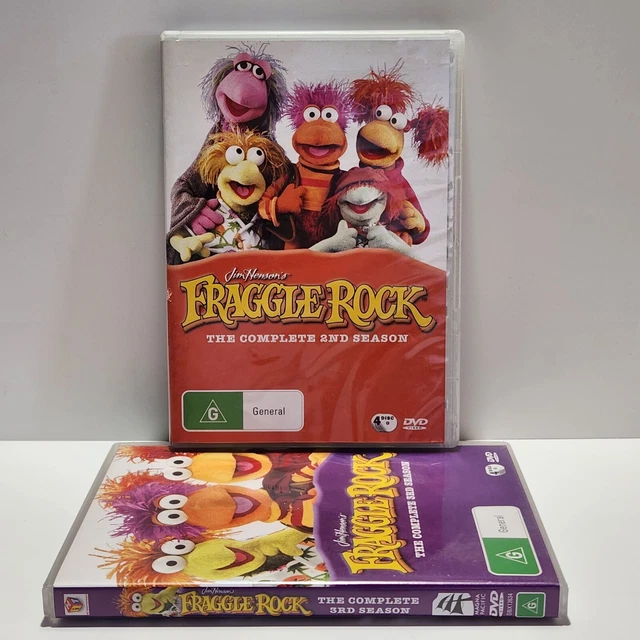 FRAGGLE ROCK: SEASON Complete 2nd 3rd Series DVD R4 Jim