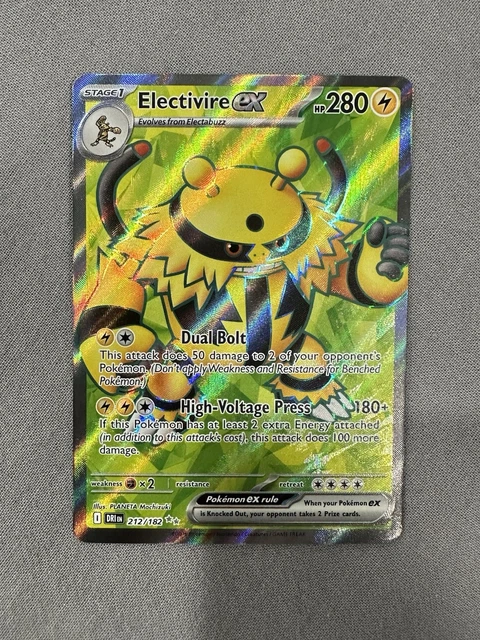 ELECTIVIRE EX POKÉMON Destined Rivals Full Art Ultra Rare 212/182 £3.13 ...