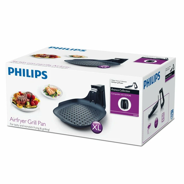 PHILIPS AVANCE COLLECTION Air Fryer Grill Pan HD9240 Airfryer Non Stick