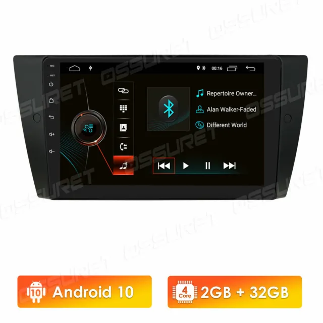 Für BMW 3 Series E90 E91 E92 E93 2+32G Android 10.0 Autoradio GPS Navi DAB+ WIFI