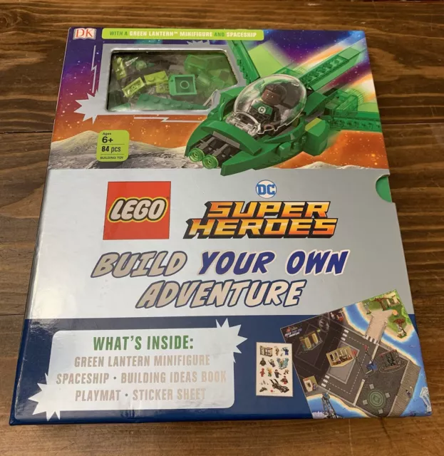 Lego DC Super Heroes Build Your Own Adventure Book Green Lantern Minifigure