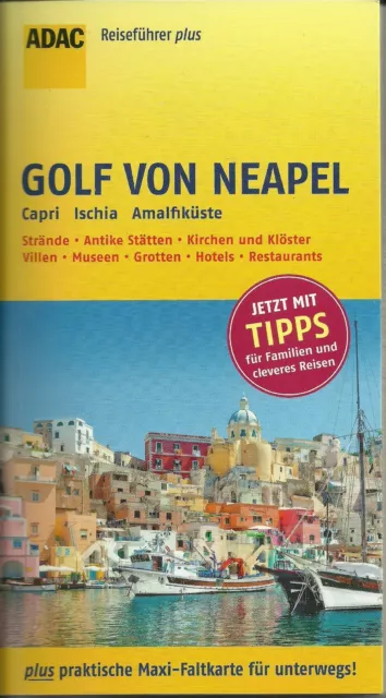 Reiseführer Golf von Neapel + MaxiFaltkarte Ungelesen wie neu 2018/19 ADAC Plus