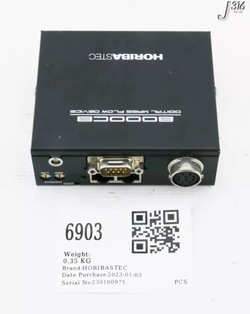 6903 Horibastec Mfc, Digital Mass Flow Device, 8000Cb Sef-8240Fhm-0004