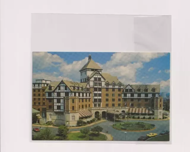 Vintage Hotel Roanoke Old English Inn Virginia Postcard