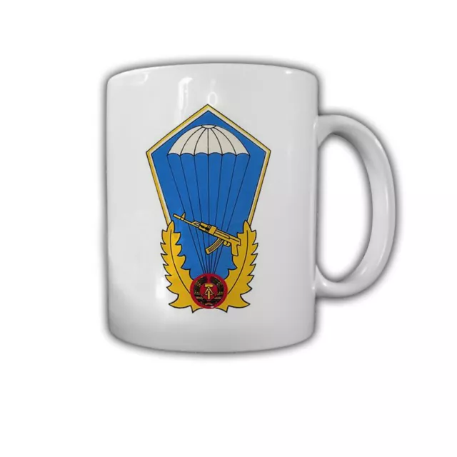 Tasse Fallschirmsprungabzeichen NVA Fallschirmjäger DDR Orden Luftsturm #30450