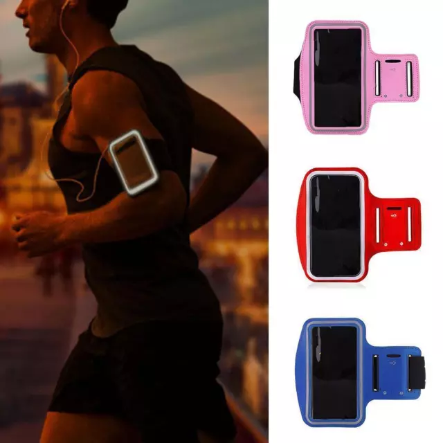 Sports Armband Case Phone Holder Running Jogging Straps Phones For Various Q0N5