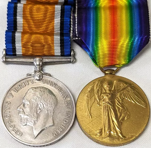 *Suffolk Regiment* WW1 British Army medals 3798 PTE. W. LAMBERT. SUFF. R.