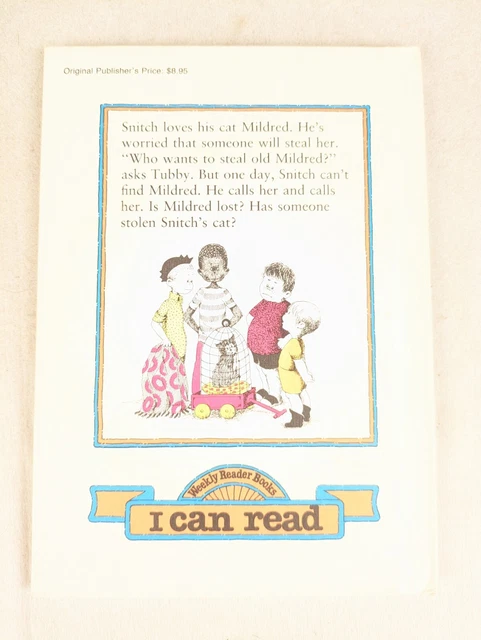 CASE OF THE CAT'S MEOW by Crosby Bonsall 1965 An I CAN READ Mystery ...