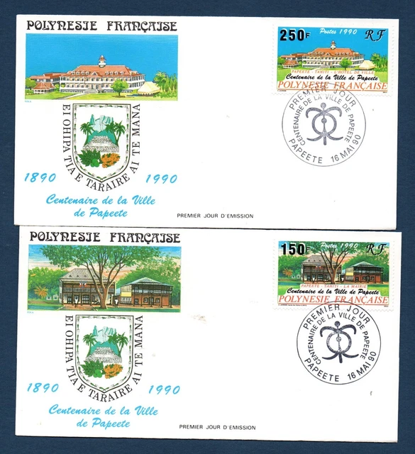 Polynesie-Française - Série Chapeaux - enveloppe 1er jour