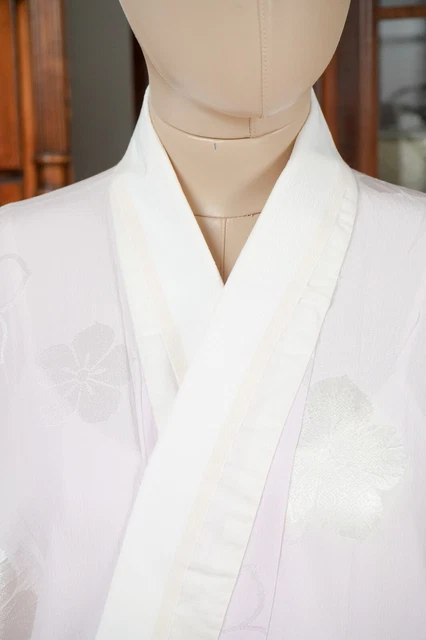 Dear Vanilla Japanese Juban Undergown Women's Kimono Genuine Vintage Mint 3