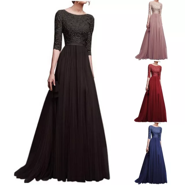 Élégante robe de soirée femme style princesse robe de bal longue en vin rouge