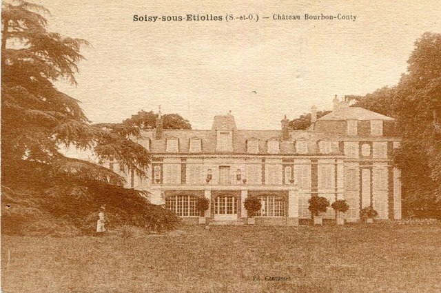 SEISY SOUS ETIOLLES Château Bourbon Conty Card