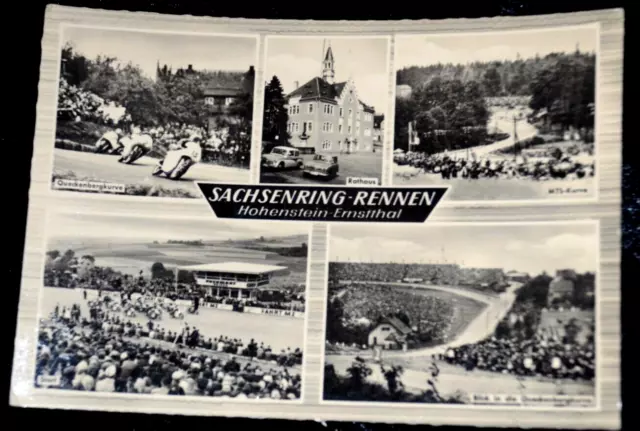 60930 Ak Voiture de Course Sachsenring Hohenstein Ernstthal Queckenbergkurve 196