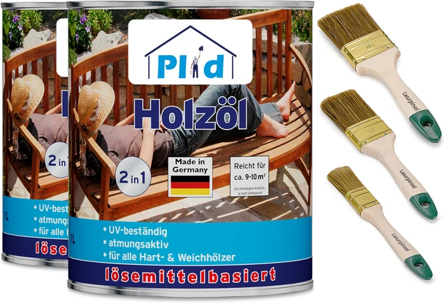 Olio di legno premium olio per cura protezione legno olio impregnante pennello teak