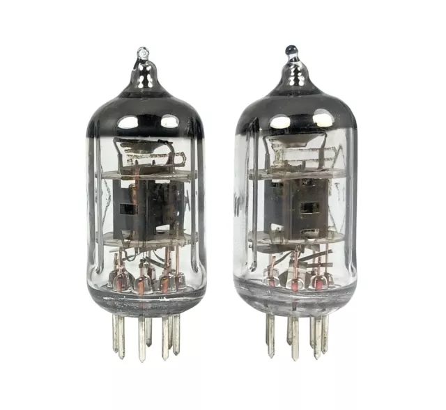 Matched Pair 6J1P-EV 6ZH1P-EV EF95 6F32 Tube Valve Röhre Voskhod 1975 NOS