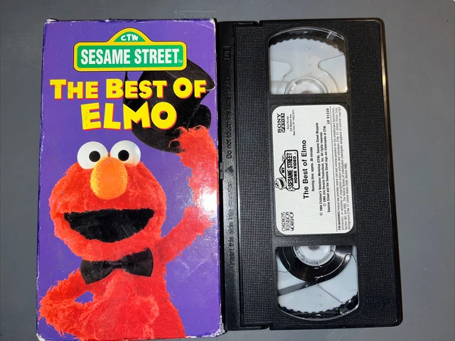 Sesame Street The Best Of Elmo Vhs