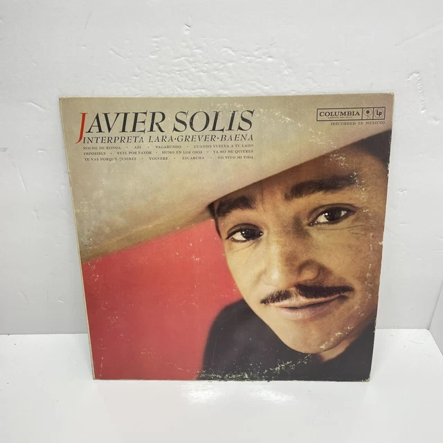 メキシコCD Solis, Javier Interpreta a Agustin Lara