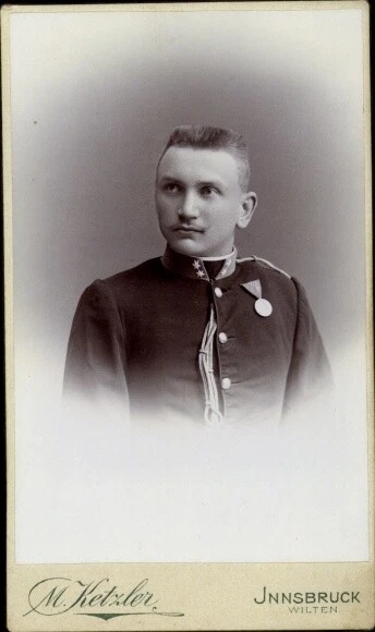 CdV Trento Südtirol, Portrait, Soldat, Korporal, KuK Uniform,... - 10404613