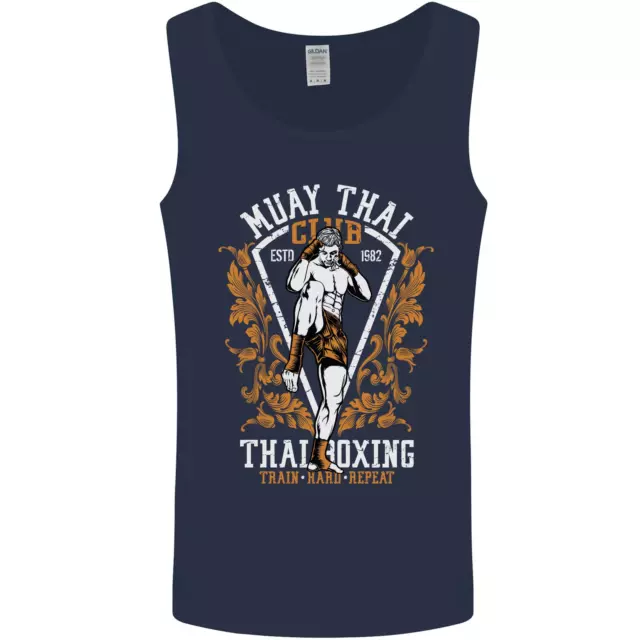 Gilet canotta da uomo Muay Thai Fighter Warrior MMA arti marziali 3