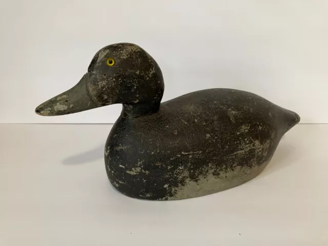 Pratt 1920-1939 Wood Duck Decoy Bluebill Original Paint