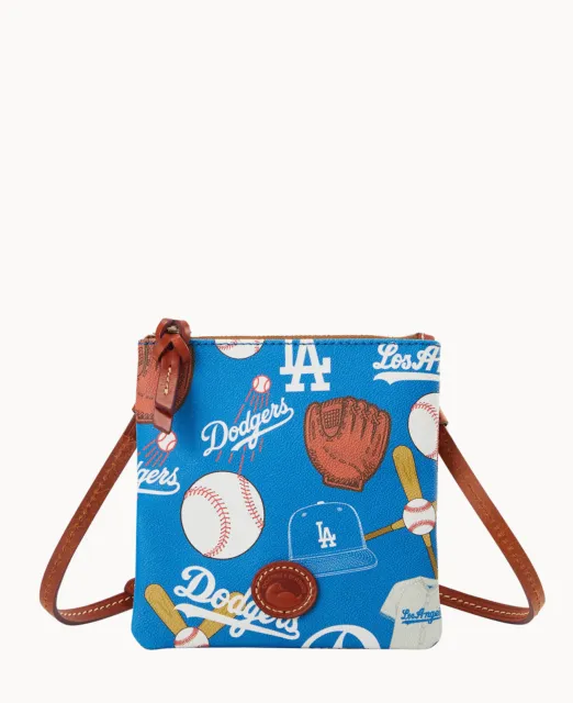 Dooney & Bourke MLB Los Angeles Dodgers Small N S Top Zip Crossbody Shoulder Bag
