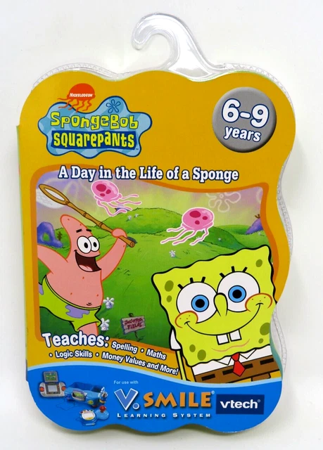 VTECH V.SMILE SPONGEBOB Squarepants - A day in the Life of a Sponge 6 ...