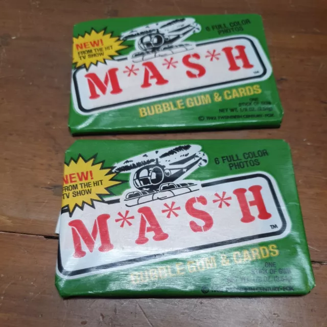 Vintage Mash Cards 1982 sealed