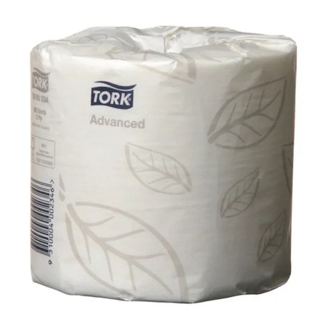 TORK Premium Toilet Paper 2 Ply 48 Rolls x 400 Sheets INDIVIDUAL WRAPPED TISSUE