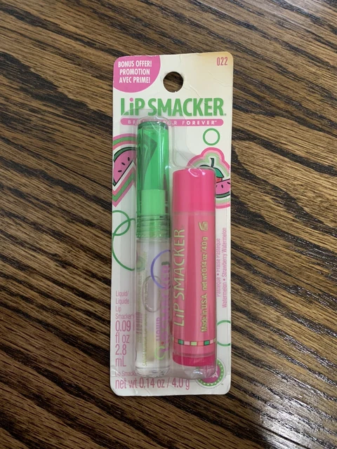 Bonne Bell Lip Smacker Liquid Watermelon + Strawberry Watermelon Lip Gloss #022