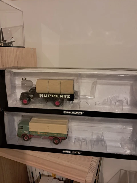 Miniature Camion basculante arrière MAGIRUS DEUTZ - bleu WIKING