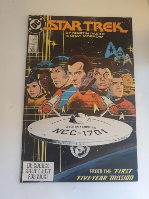 DC Comics - Star Trek #56 - Nov 1988 - VFN/NM - Bag & Board