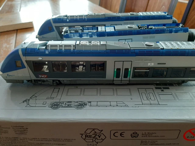 LS MODELS 10081 HO - Automotrice Bi-mode B 81500 TER Centre Ep Vi Sncf Ls Models Fr Id11703