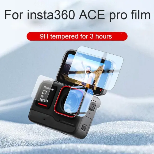 For Insta360 Ace Pro Screen Lens Protector Tempered Accessory. Film Glass Lot M7