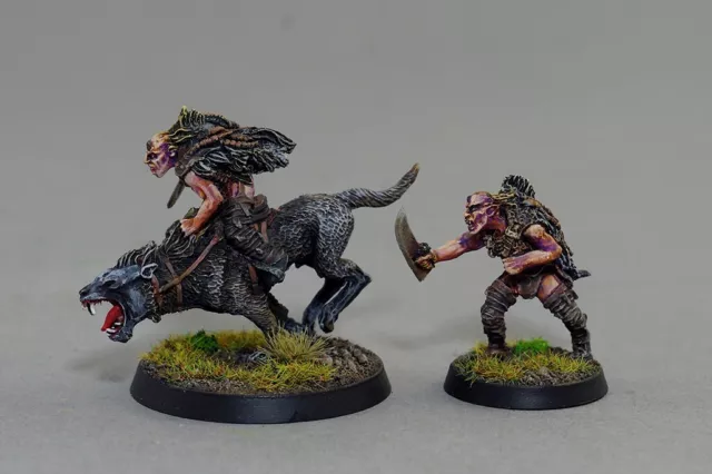 Sharku Foot and Mounted Pro Painted Lotr lord of the rings Mordor Isengard 2