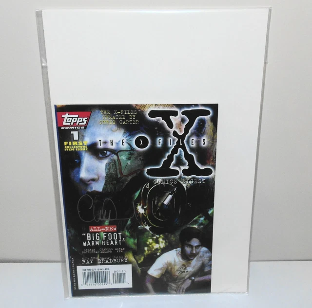 X-FILES DIGEST #1 Signed By Charlie Adlard Dynamic Forces COA  112/1500