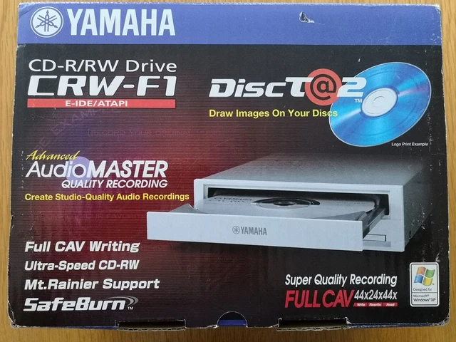 YAMAHA CRW-F1 CD-RW - 44x 24x 44x - Internal - DiscT@2 - in