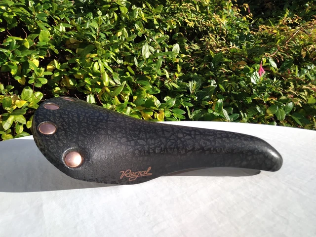 Selle Vélo Vintage San Marco Gi-Lux 311 - Cuir Marron - Pour Vélo De Course 70s 80s